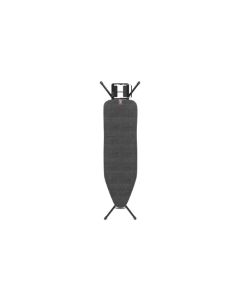 Tabla planchar 124x38cm denim negra brabantia