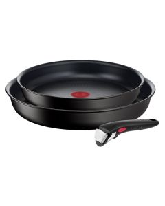 Sarten induccion desmontable ingenio set 2u 22-26 cm con mango tefal