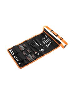 Rollo de nylon con 76 herramientas black & decker