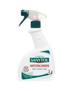 Limpiador antiacaros tejidos 300 ml sanytol