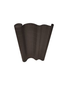 Cañizo pvc doble cara 14 mm 2 x 3 m marron natuur