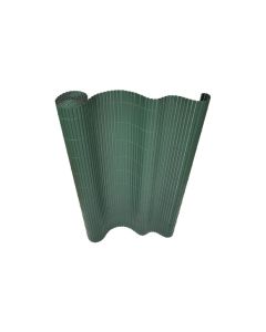 Cañizo pvc doble cara 14 mm 2 x 3 m verde natuur