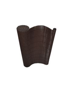 Mimbre sintetico ceo fence 1 x 3 m chocolate natuur