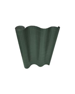 Cañizo pvc reforzado 2 tabiques 19 mm 1 x 3 m verde natuur