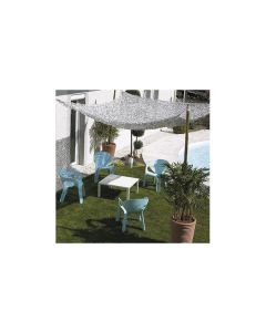 Toldo vela sombreo cuadrado camuflaje 3 x 3 m gris natuur