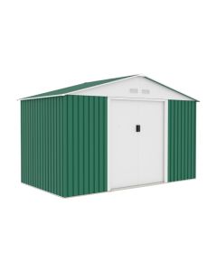 Caseta metalica 7,74 m² 321 x 241 x 205 cm verde natuur