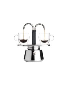 Cafetera mini expres inox 2 tazas ibili