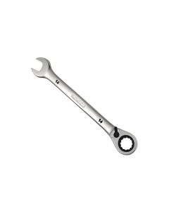 Llave combinada con carraca reversible 18 mm cromo vanadio ironside