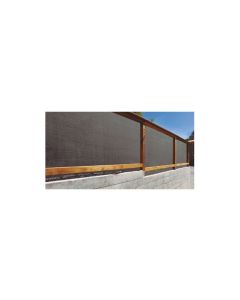 Malla ocultacion premium 230 gr/m² 1,5 x 5 m antracita novagarden