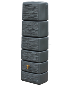 Deposito slim stone decor grafito 500 l