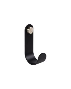 Gancho boton inox negro nesu