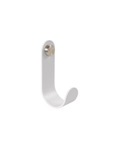 Gancho boton inox blanco nesu