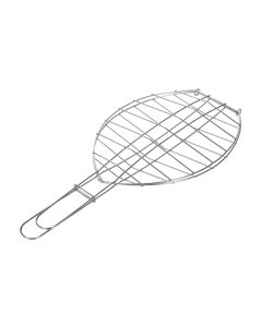 Parrilla rodaballo inox 65,5 x 31 cm sauvic