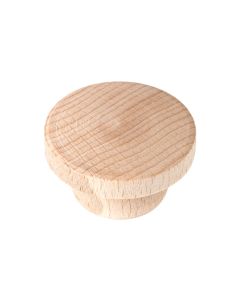 Pomo mueble haya crudo rei