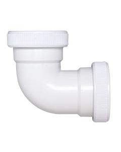 Enlace codo hembra hembra sifon ø 32 mm 1"½ crearplast 23005218