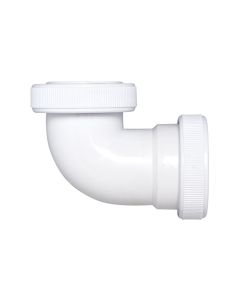 Enlace codo mixto sifon macho hembra ø 32 mm 1 ¼ crearplast