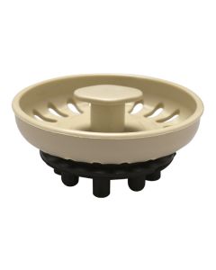 Tapon cesta desague color blanco tipo teka 8,4 x 3,1cm crearplast