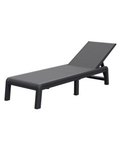 Tumbona resina mallorca antracita keter