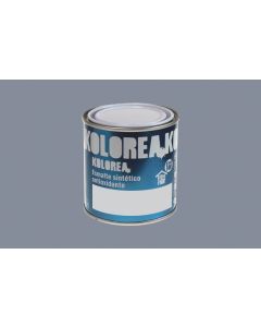 Esmalte sintetico antioxido brillo 250 ml gris azulado kolorea