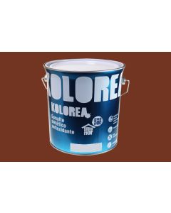 Esmalte sintetico antioxido brillo 4l burdeos kolorea