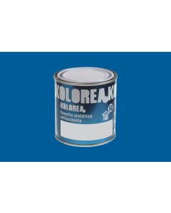 Esmalte sintetico antioxido brillo 250 ml azul luminoso kolorea