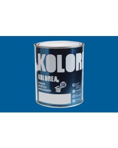 Esmalte sintetico antioxido brillo 750 ml azul luminoso kolorea