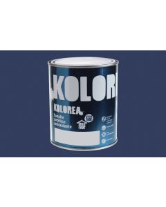 Esmalte sintetico antioxido brillo 750 ml azul cobalto kolorea
