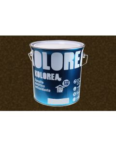 Esmalte sintetico antioxido forja 4 l marron kolorea