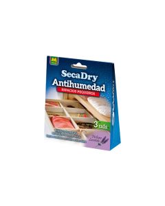 Antihumedad bolsa gel 30 gr (3 uds) secadry lavanda masso