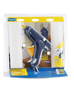 Pistola termoencoladora 250w 12mm eg111 +500grs rapid