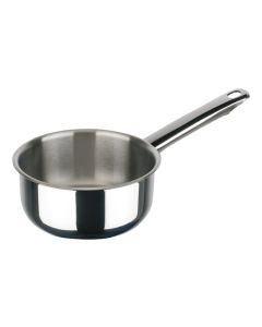 Cazo acero mango acero forma 12 cm inoxibar