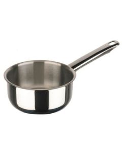 Cazo acero mango acero forma 16 cm inoxibar