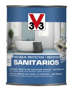 Esmalte sanitarios base agua 1 l blanco v33