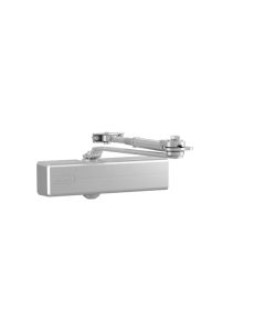 Cierrapuerta dc120 brazo retenedor fuerza 3 plata tesa