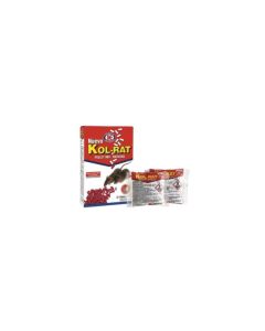 Raticida en pellet kol-rat 6 bolsas x 25 gr impex