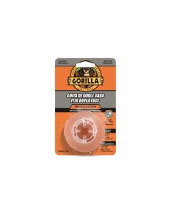 Cinta doble cara gorilla 1,5 m x 25 mm transparente