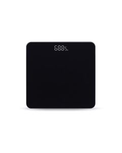 Bascula baño digital cristal negra ambit