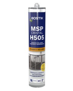 Adhesivo montaje h505 seal n bond crystal 290 ml transparente bostik