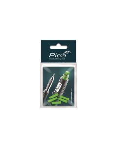 Recambio 5 gomas borrar verde portaminas fine-dry pica