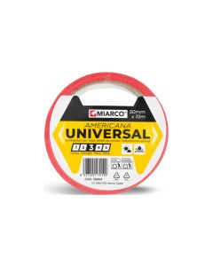 Cinta americana universal 10 m x 50 mm rojo miarco