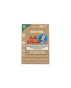 Detergente eco-tiras 40 lavados la oca