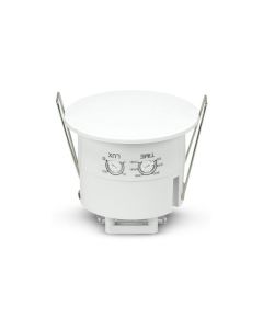 Detector presencia real empotrable angulo detencion 360º distancia detencion 4mt garza