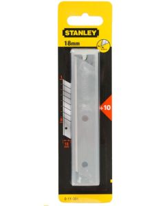 Cuchilla cuter troceable 10 distribuidores x 10 pz 110 x 18 x 0,55 mm