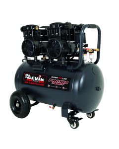 Compresor silencioso 100lt 3hp sin aceite