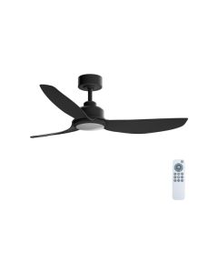 Ventilador de techo adriana negro ø122cm 24w arteconfort