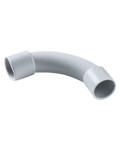 Curva rigida pvc gris 5 unid 90º 16mm tupersa