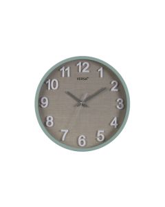 Reloj pared redondo vesta mint 30cm versa