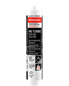 Adhesivo sellador ms turbo 3 segundos 290 ml blanco penosil