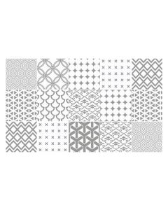 Alfombra vinilica estampada patch textil 45x75cm stor planet