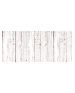 Alfombra vinilica estampada madera blanca 50x110cm stor planet